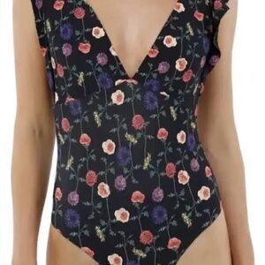 NWT Malai L11615 Bloomsbury Mushy One-Piece Swimsuit Women's Size L